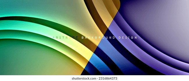 Dynamic trendy simple fluid color gradient abstract background with line effects. Vector Illustration For Wallpaper, Banner, Background, Card, Book Illustration, landing page