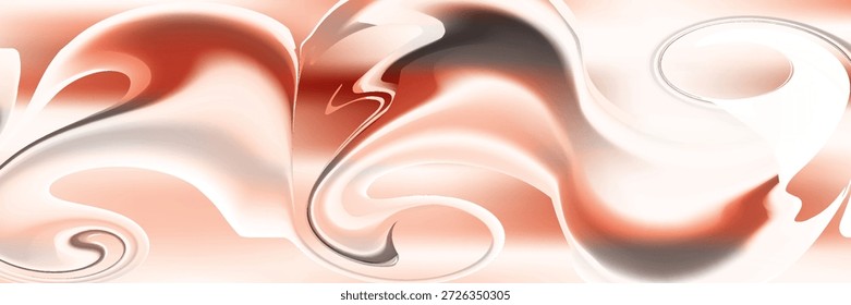 Dinâmico trendy fluido simples cor gradiente abstrato fundo fresco com efeitos de linha sobrepostos. Ilustração para papel de parede, banner, fundo, cartão, livro, panfleto, site. Ilustração em 2D.