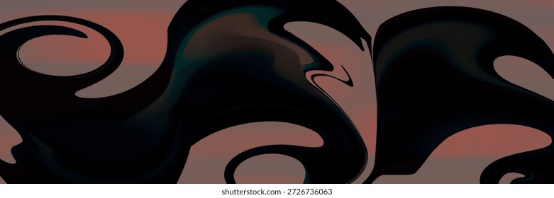 Dinâmico trendy fluido simples cor gradiente abstrato fundo fresco com efeitos de linha sobrepostos. Ilustração para papel de parede, banner, fundo, cartão, livro, panfleto, site. Ilustração em 2D.