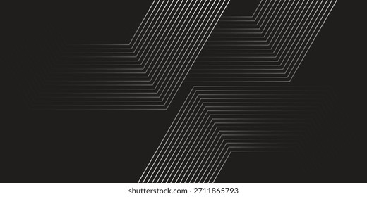 Dynamic turquoise neon hexagonal lines form a striking geometric pattern on a black background	
