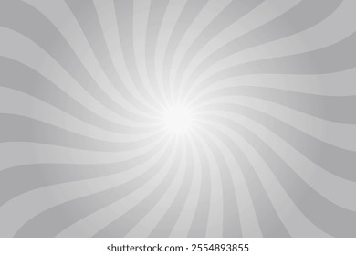Dynamic Twisted Radial Sunburst Background. Energetic Twisted Sunburst Backdrop Design. Ash Black Abstract Twisted Swirl Sunburst Pattern. Colorful Twisted Radial Burst Texture.