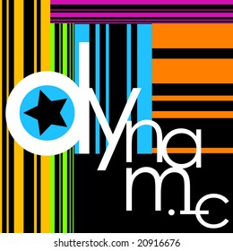 dynamic, typography, graphic, colors