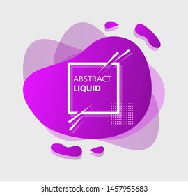 Dynamic Vector Abstract liquid texture