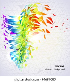 Dynamic vector  background