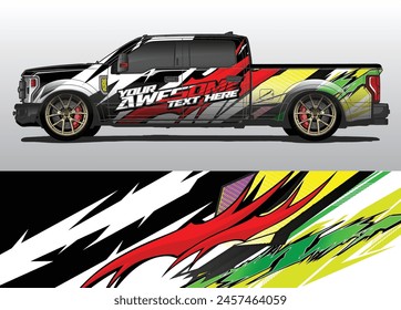 Dynamic Vector Backgrounds for Standout Vehicle Wraps