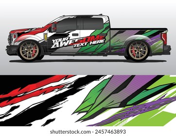 Dynamic Vector Car Wrap Designs: Eye-catching Graphics for Vehicles
