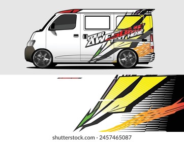 Dynamic Vector Car Wrap Designs: Eye-catching Graphics for Vehicles