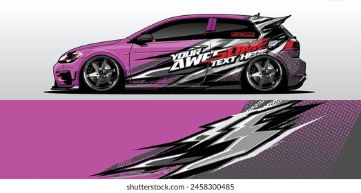 Dynamic Vector Car Wrap Designs: Eye-catching Graphics for Vehicles