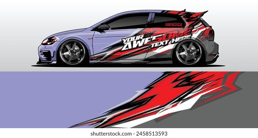 Dynamic Vector Car Wrap Designs: Eye-catching Graphics for Vehicles