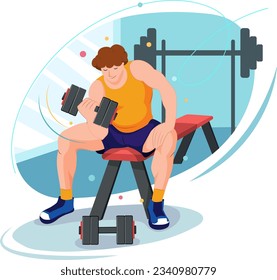  A Dynamic Vector Illustration Showcasing a Wide Array of Athletic Activities from Team Sports to Solo Pursuits