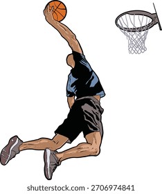 A dynamic vector illustration suitable for sports posters, training materials, team graphics, digital content, merchandise, and educational designs. 