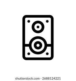 Vector dinámico de un altavoz, ideal para música y diseños tecnológicos