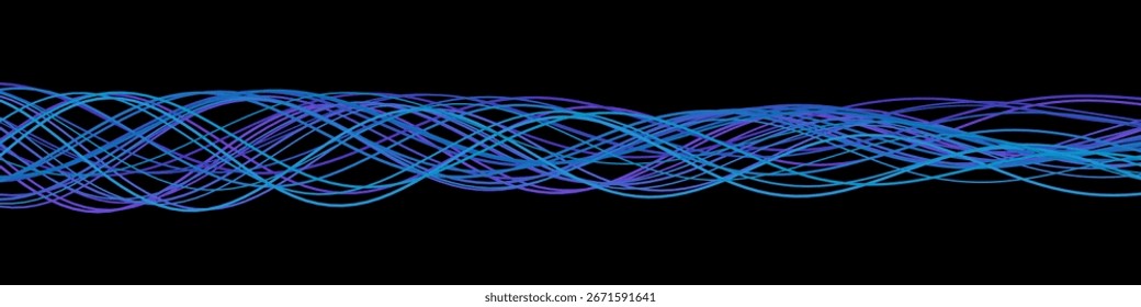 Dynamic vector tech background with vibrant wave patterns.