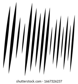 dynamic vertical parallel lines, stripes pattern. straight streaks, strips element. linear, lineal pattern. line half-tone element