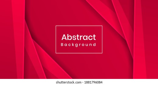 Dynamic vibrant colorful abstract red background