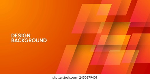 Dynamic vibrant colorful gradient orange background