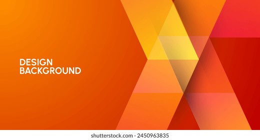 Dynamic vibrant colorful gradient orange background