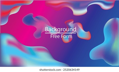 A dynamic and vibrant fluid background featuring smooth, flowing shapes that seamlessly blend into one another. Ideal for use in web design, graphic projects, presentations, and digital artwork.
