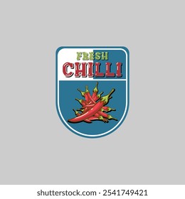 A dynamic and vibrant logo featuring a stylized red chili pepper, symbolizing boldness, heat, and intensity. The design incorporates sharp lines and a sleek silhouette of the chili pepper, 