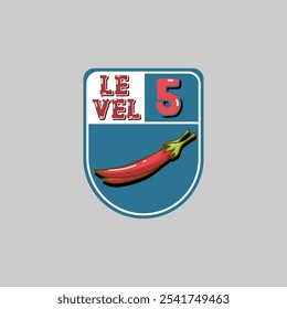 A dynamic and vibrant logo featuring a stylized red chili pepper, symbolizing boldness, heat, and intensity. The design incorporates sharp lines and a sleek silhouette of the chili pepper, 