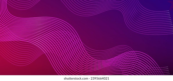 Dynamic wave geometric design. Vector Illustration For Wallpaper, Banner, Background, Card, Book Illustration, landing page