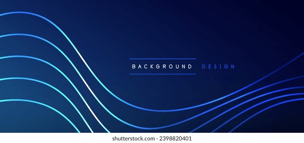 Dynamic wave geometric design. Vector Illustration For Wallpaper, Banner, Background, Card, Book Illustration, landing page