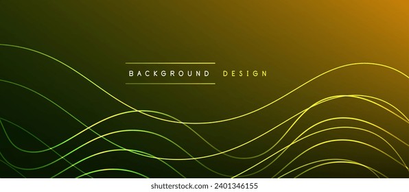 Dynamic wave geometric design. Vector Illustration For Wallpaper, Banner, Background, Card, Book Illustration, landing page