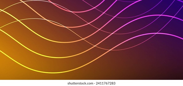 Dynamic wave geometric design. Vector Illustration For Wallpaper, Banner, Background, Card, Book Illustration, landing page