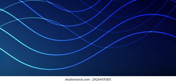 Dynamic wave geometric design. Vector Illustration For Wallpaper, Banner, Background, Card, Book Illustration, landing page