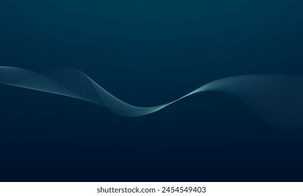  dynamic wave pattern lines modern background