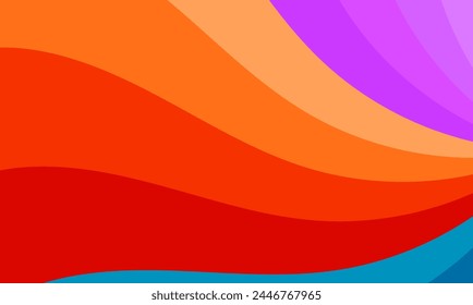 dynamic wave pattern vibrant colorful background