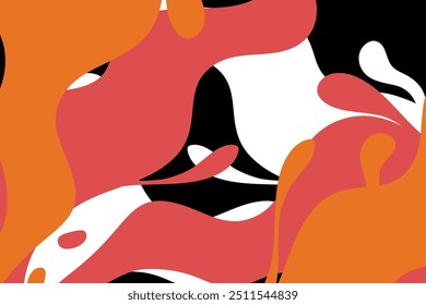 Projeto de fundo de fluidez abstrata de ondas dinâmicas