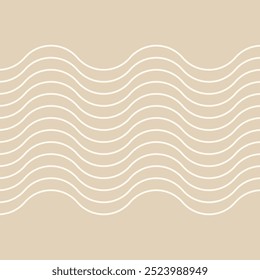 Dynamic waves abstract fluidity light brown background