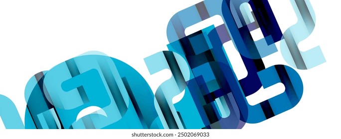 Dynamic waves, flowing lines, stripes vector geometric elements minimal pattern. Vector Illustration For Wallpaper, Banner, Background, Card, Book Illustration, landing page