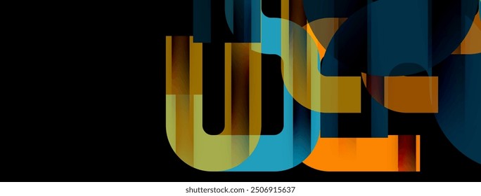 Ondas dinámicas, líneas fluidas, rayas Vector Elementos geométricos patrón mínimo. Ilustración vectorial para el Fondo de pantalla, Anuncio, fondo, tarjeta, ilustración del libro, landing page