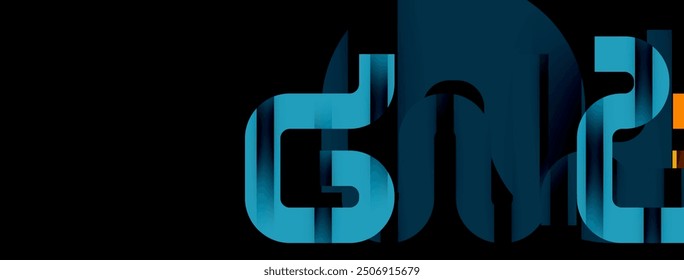 Dynamic waves, flowing lines, stripes vector geometric elements minimal pattern. Vector Illustration For Wallpaper, Banner, Background, Card, Book Illustration, landing page