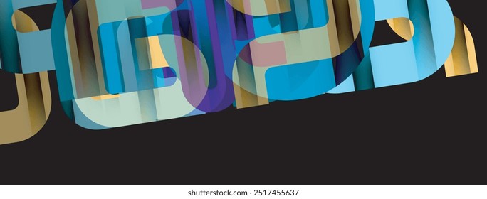 Dynamic waves, flowing lines, stripes vector geometric elements minimal pattern. Vector Illustration For Wallpaper, Banner, Background, Card, Book Illustration, landing page