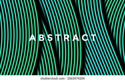Farbiger Hintergrund mit dynamischer Wavy Line