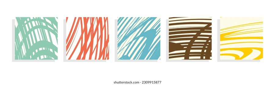 dynamic wavy lines 3d colorful vector illustration 