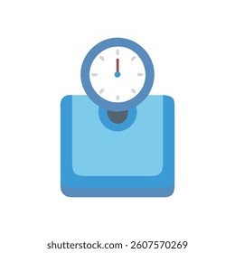Dynamic Weighing Scale Icon for Fitness Tracking. Design of Fitness and Gym Icons.