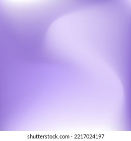 Dynamische weiße Farbe Spotlight unscharfe Textur. Purple Fashion Liquid Lavender Vibrant Swirl Gradient Mesh. Trendy kalte, pastelförmige, fließende Farbverlauf-Hintergrund. Curve Violet Farbe Wasser Hintergrund.