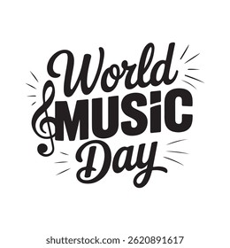 Conception d'Images vectorielles dynamique pour la Journée mondiale de la musique avec des Éléments de musique