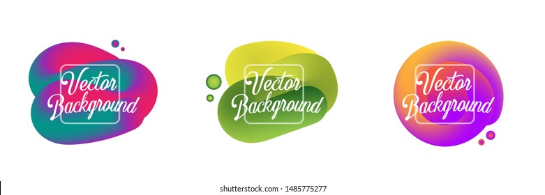 Dynamical colored forms fluid shape curl gradient