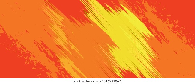 Dynamically expressive yellow abstract background, showcasing bold and artistic design elements.