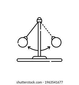 Dynamics сolor line icon. Pictogram for web page, mobile app, promo. UI UX GUI design element. Editable stroke.