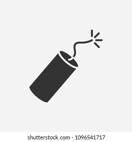 Dynamit icon illustration,vector tnt sign,bomb symbol