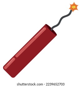 Dynamitexplosionssymbol einzeln