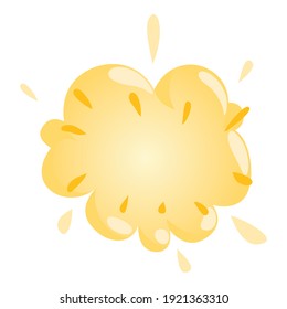 Dynamite explosion icon. Isometric illustration of dynamite explosion vector icon for web