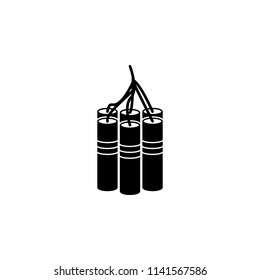 dynamite icon. Element of wild west icon for mobile concept and web apps. Material style dynamite icon can be used for web and mobile