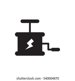 dynamite icon illustration isolated vector sign symbol